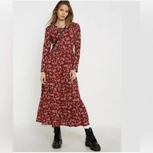 Free People Tiers of Joy Midi
Dress - Plum